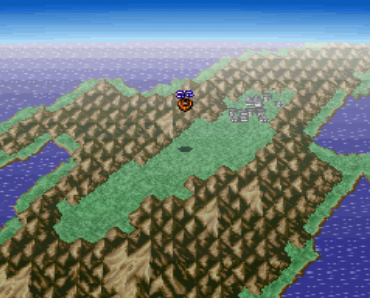 Town of Gaia Overworld Location